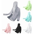 thumbnail image 1 of purcolt Unisex Men Women UPF 50+ Sun Protection Lightweight Hoodie Jackets Long Sleeve Zip Up Active Sun Shirts for Outdoor Workout with Pockets, 1 of 9