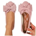 thumbnail image 1 of purcolt Women's Bowknot Ballet Flats Round Toe Slip-On Comfortable Casual Bowtie Flat Shoes Dress Shoes, 1 of 9