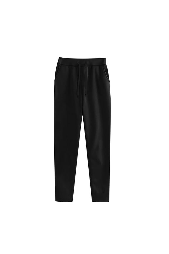 Women's Straight Leg Sweatpants High Waisted Drawstring Casual Workout Athletic Joggers Pants with Pockets