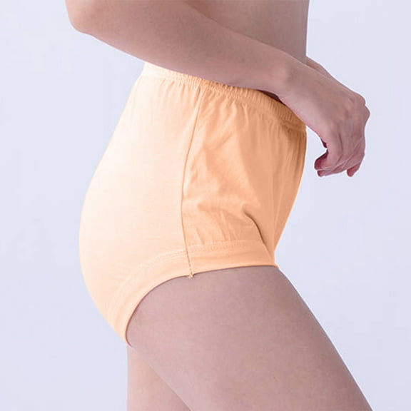purcolt Women's Cotton Underwear High Waisted Full Coverage Briefs for Medium Elderly Ladies Plus Size Panties