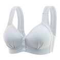 thumbnail image 1 of purcolt Women's Front Close Bras No Underwire Full Coverage Supportive Comfort Bras Casual Soft Post Surgery Convenient Bralettes, 1 of 2