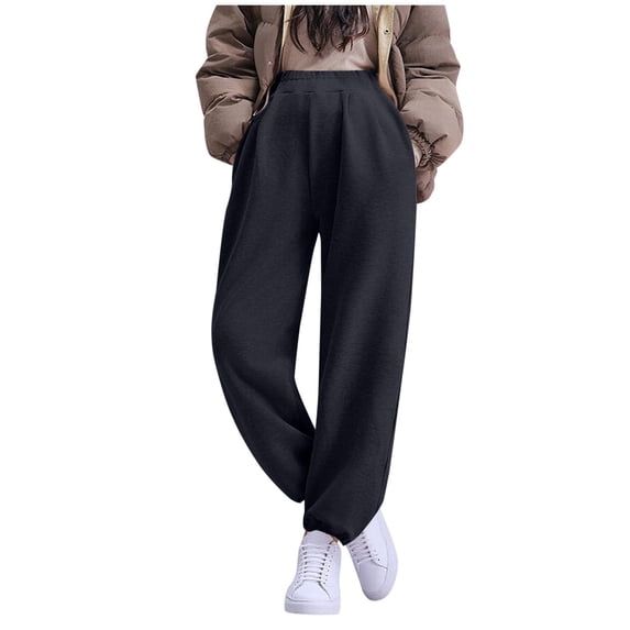 purcolt Women's Maternity Pants Over The Belly Pregnancy Joggers Stretchy Loose Lounge Sweatpants with Pockets