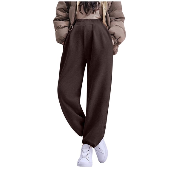 purcolt Women's Maternity Pants Over The Belly Pregnancy Joggers Stretchy Loose Lounge Sweatpants with Pockets