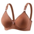 thumbnail image 1 of purcolt Women's No Underwire Wireless Bras Push Up Full Coverage Bralettes Comfortable Everyday Lightly Bralettes 36C-42C, 1 of 2