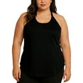 thumbnail image 1 of purcolt Women's Plus Size Racerback Tank Tops Crewneck Exercise Athletic Workout Tank Shirts Casual Loose Fit Gym Yoga Tops, 1 of 5
