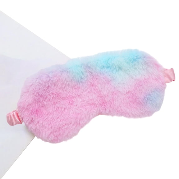 purcolt Women's Plush Sleep Mask Soft Sleeping Mask Warm Comfortable Eye Cover Travel Night Eyeshade for Nap Sleep