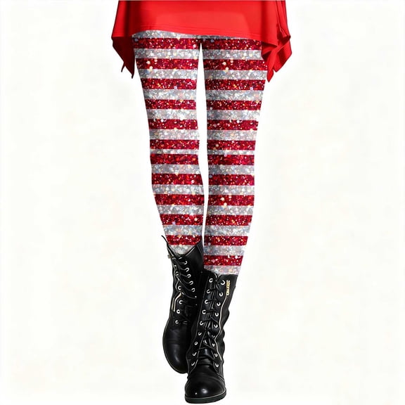 purcolt Women's Ugly Christmas Leggings 3D Print Christmas Costume Leggings High Waisted Workout Yoga Leggings Holiday Xmas Tights Pants