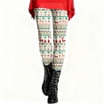 thumbnail image 1 of purcolt Women's Ugly Christmas Leggings 3D Print Christmas Costume Leggings High Waisted Workout Yoga Leggings Holiday Xmas Tights Pants, 1 of 7