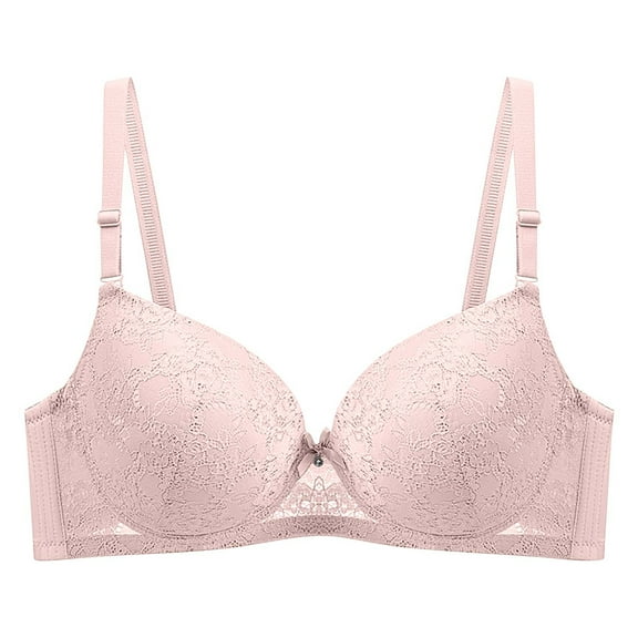 purcolt Women's Underwire Lace T-Shirt Bra Full Coverage Soft Supportive Bralettes Comfortable Everyday Push Up Bra