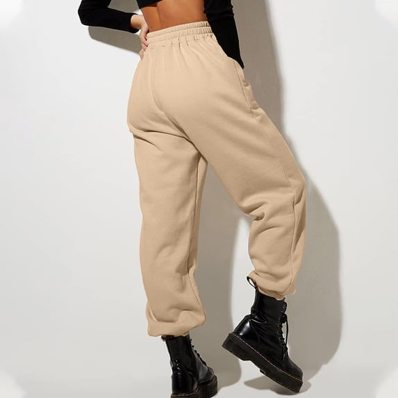 purcolt Womens Baggy Joggers Casual Drawstring Cinch Bottom Workout Sweatpants, S-3XL
