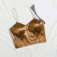thumbnail image 1 of purcolt Womens Corset Crop Tops Camisole Chain Straps Y2K Streetwear Club Party Going Out Tops, 1 of 4