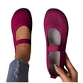 thumbnail image 1 of purcolt Womens Knit Flat Shoes Round Toe Breathable Comfortable Dressy Slip On Mary Jane Shoes for Walking, Driving, Dressy, 1 of 9