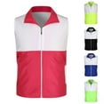 thumbnail image 1 of purcolt Womens Lightweight Golf Vest Color-Block Sleeveless Jacket Full-Zip Waistcoats with Pockets Outdoor Vest Outerwear, 1 of 6