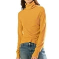 thumbnail image 1 of purcolt Womens Turtleneck Sweater Casual Base Layer Thermal Shirts Knitted Pullover Tops, 1 of 6