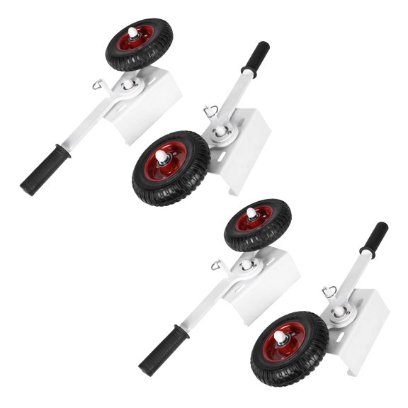 puresly 4pcs Soccer Goal Wheels Gate Caster Kits 1300 Lbs Easy-move Goal Mover