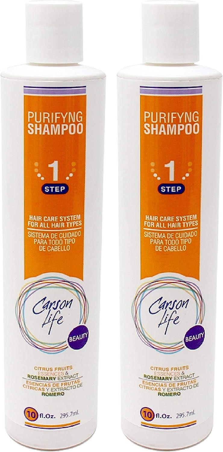 purifying shampoo 2 pack for all hair types 20 oz made with fruits