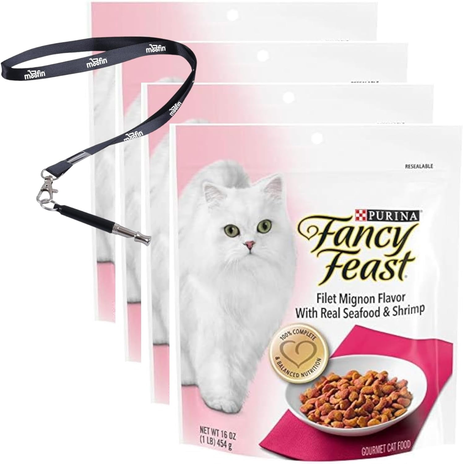 purina Fancy Feast Dry cat Food 16 oz Filet Mignon Flavor with