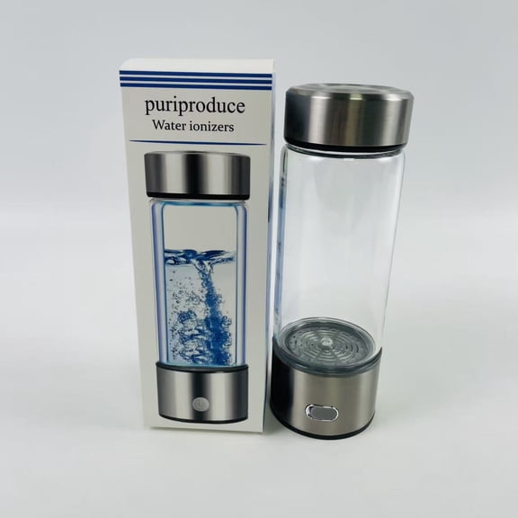 puriproduce Water ionizers,Hydrogen Water Bottle Generator SPE/PEM Tech Water Ionizer, Portable Hydrogenated Water Machine Improve Water in 3 Minutes Hydrogen Rich