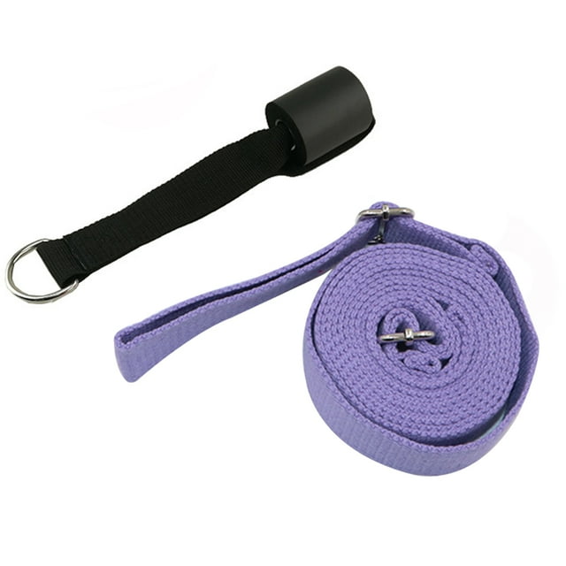 purple Leg Stretch Band Easy Install on Door Dance and Gymnastic