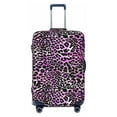 thumbnail image 1 of purple cool trendy Leopard print Luggage Cover, Suitcase Cover for Luggage Fits 18-32 Inch Luggage, Elastic Suitcase Protector(No Suitcase), 1 of 5