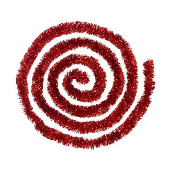 putnchl 2m Christmas T-insel Garland, Colorful Reflections Shiny Sparkly Soft Party Ornaments Ceiling Christmas Tree Decorations