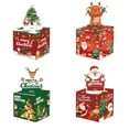thumbnail image 1 of putnchl 4 Sets Of Christmas Gifts In Different Styles Christmas Theme Party Surprise Money Gift Box Gifts, 1 of 5
