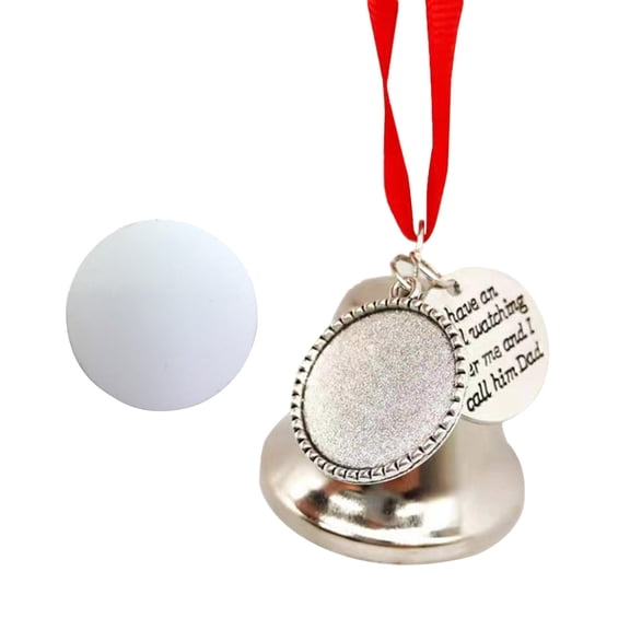 putnchl Bells Memorial Ornament Christmas Ornaments Memorial Ornaments For Loss Of Loved One Personalize A Piece Of My Heart