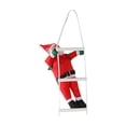 thumbnail image 1 of putnchl Christmas 35cm Santa Climbing Ladder Furniture Figurine Hanging Christmas Decoration, 1 of 4