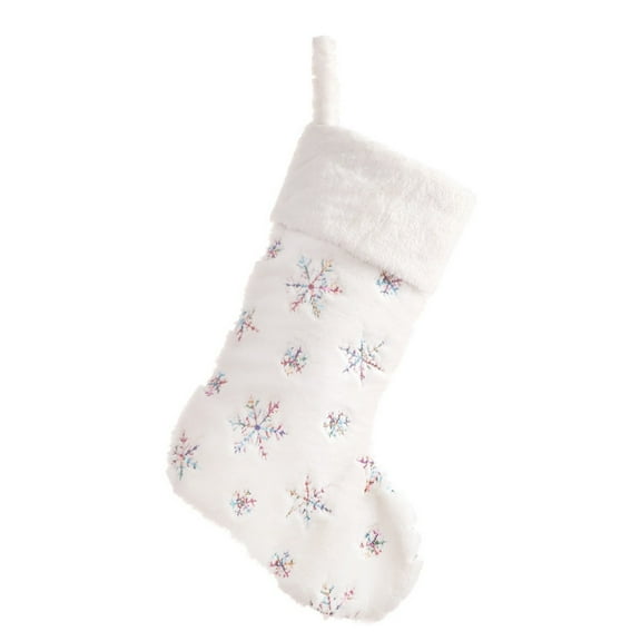 putnchl Christmas Decorations Soft Beads Embroidered Christmas Stockings