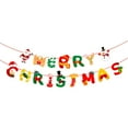 thumbnail image 1 of putnchl Christmas Paper Banner Christmas Decorations Hanging Paper Pull Flower For Party, 1 of 2