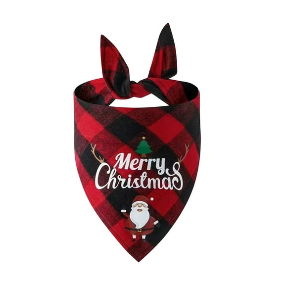 putnchl Christmas Pet Accessories, Dog And Cat Scarves