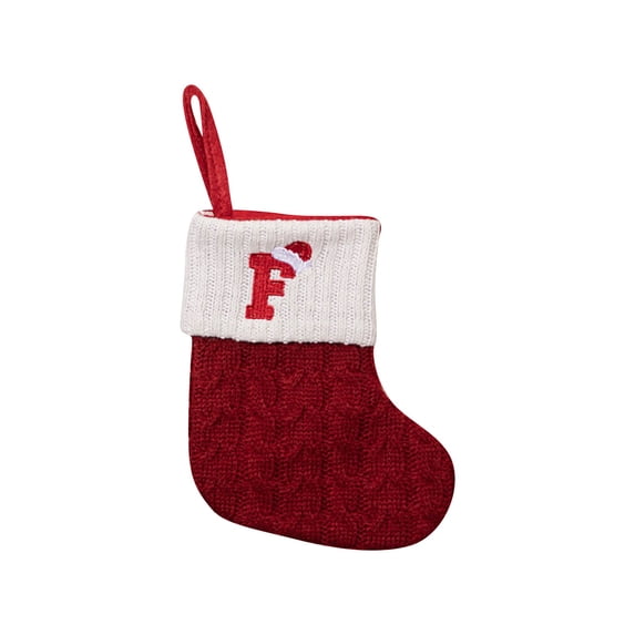 putnchl Christmas Socks Candy Boots With Small Bells Holiday Gift Bags Christmas Trees Boots For Fireplace
