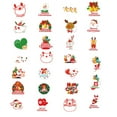thumbnail image 1 of putnchl Christmas Theme Stickers, 27Pcs Vinyl Waterproof Merry Christmas Stickers For Envelopes Gifts Tags Crafts Snowboard Decorations, 1 of 4