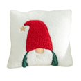 thumbnail image 1 of putnchl Christmas Throw Pillow Shu Cotton Velvet Holiday Decorative Cushion, 1 of 5