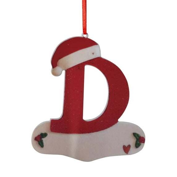 putnchl Christmas Tree Decoration Pendant Personalized Christmas 26 Letter Ornaments