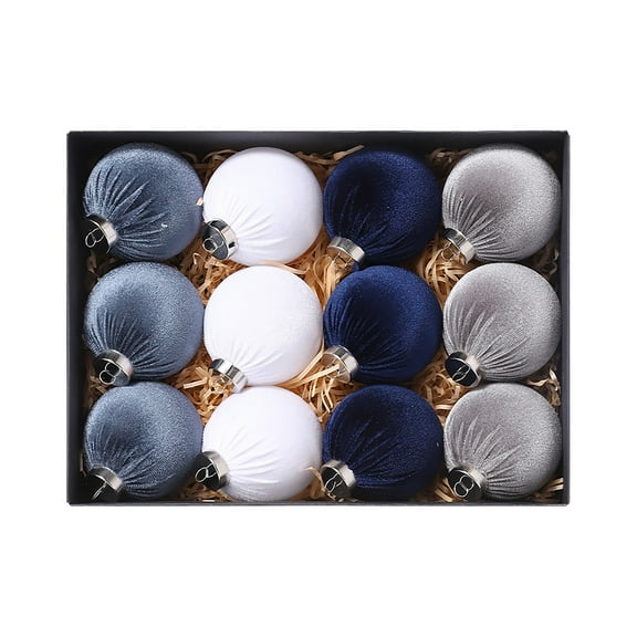 putnchl Christmas Tree Ornaments, Christmas Ball Decoration Set Red Green And Gold Christmas Ball Shatterproof Hanging Tree Ornament Set