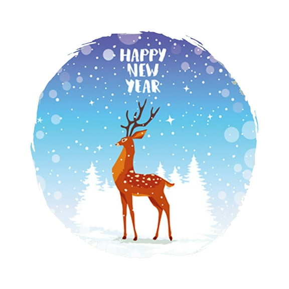 putnchl Christmas Window Clings Window Stickers Decor Xmas Snowman Snowflake Window Decor