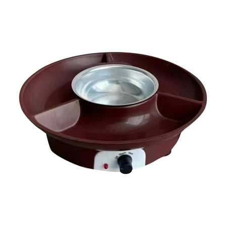 putnchl Fondue Pot Set,Electric Chocolate Fondue Kit Melting Chocolate Machine With 2 Dipping Forks,Chocolate Melter For Cheese Candy Christmas Valentine Birthday