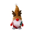 thumbnail image 1 of putnchl Gnomes Plush Christmas Gnome Decor Handmade Wooden Elderly Ornaments Staghorn Dwarf Rudolph Doll For Home Kitchen Table Ornaments Gifts, 1 of 5