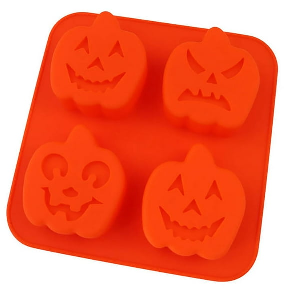 putnchl Halloween Chocolate Silicone Molds, , Perfect For Halloween Baking DIY Decorations For Chocolate Covered Oreos, Cake Candy Pudding Soap Jelly Hot Cocoa Bomb