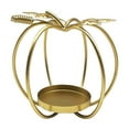 thumbnail image 1 of putnchl Halloween Pumpkin Design Golden Candlestick Exquisite Candlestick Decoration Ornaments, 1 of 4