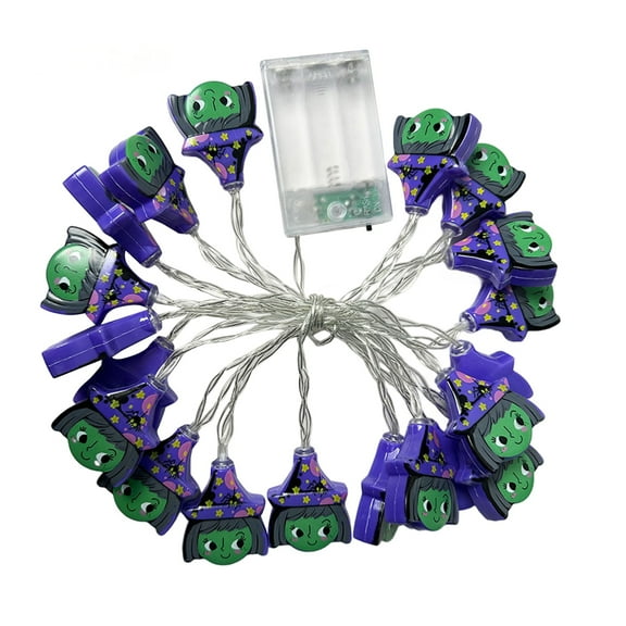 putnchl Halloween String Lights Ghosts For Home Decor Indoor Party Holiday 59inch