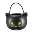 thumbnail image 1 of putnchl Halloween Trick Or Candy Rack Candy Can With Handle Children's Snack Bucket Halloween Decoration, 1 of 3