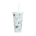 thumbnail image 1 of putnchl Magical Color Changing Christmas Tumbler Cup With Lid And Straw, 1 of 3