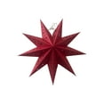 thumbnail image 1 of putnchl Ne Cornered Paper Star Shaped Lampshade Christmas Hanging Lamp Decoration, 1 of 2