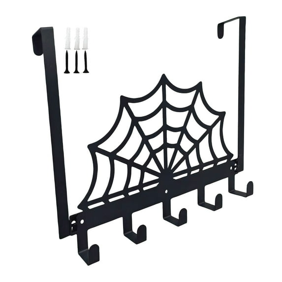 putnchl Over The Door Hooks Gothic Shelf Halloween Wall Decor Towel Holder For Bathroom Door Mount Wall Mount Towel Rack