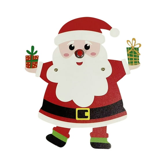 putnchl Santa Claus Doorbell, Christmas Decorative Door Bell,Electric Door Bell, Easy Installation,Creative Gift,Party Door Home Decorations Accessories