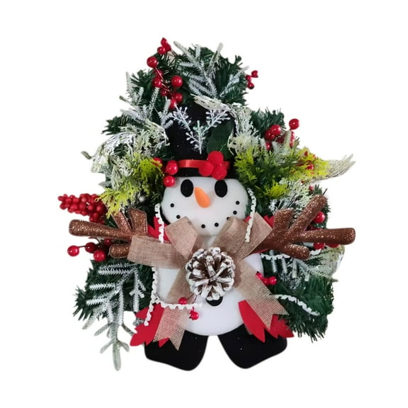 putnchl Snowman Swag, Snowman Wreath, Christmas Wreath, Christmas Door Wreath, Door Decor, Christmas Decor