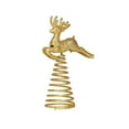 thumbnail image 1 of putnchl Spring Running Deer Christmas Tree Top Ornament Topper Party Decoration, 1 of 1