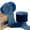 thumbnail image 1 of putnchl Velvet Ribbon Vintage Ribbon Suitable For Christmas Tree Home Decoration Wreath Craft Jewelry Gift Packaging 3pcs, 1 of 2